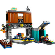 LEGO 60417 City Police Speedboat and Crooks Hideout