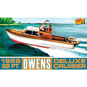 Lindberg 222 1/25 Owens Outboard Cruiser Boat