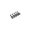 Losi LOS252102 Engine Mount Insert and Screws Black 19.5T 5ive-T 2.0