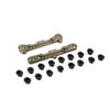 Losi LOSA1759 LRC Adj Rear hinge Pin Brace w/Inserts 8B/T2.0