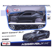 Maisto 39512 1/24 Assembly Line 2017 Chevrolet Camaro ZL-1 Diecast Car Kit