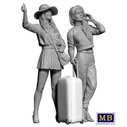 Master Box 24041 1/24 Truckers Series Erica and Kery