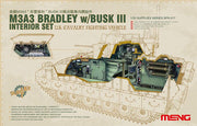 Meng SPS-017 1/35 US Cavalry Fighting Vehicle M3A3 Bradley w/ Busk III Interior Set