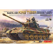 Meng TS-031C 1/35 Sd.Kfz.182 King Tiger (Henschel Turret)+Interior+Tracks