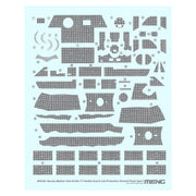 Meng SPS-051 1/35 Panther Zimmerit Decal Type 2