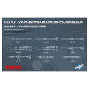 Meng SPS-044 1/48 US Long/Medium-Range Air-to-Air Missiles