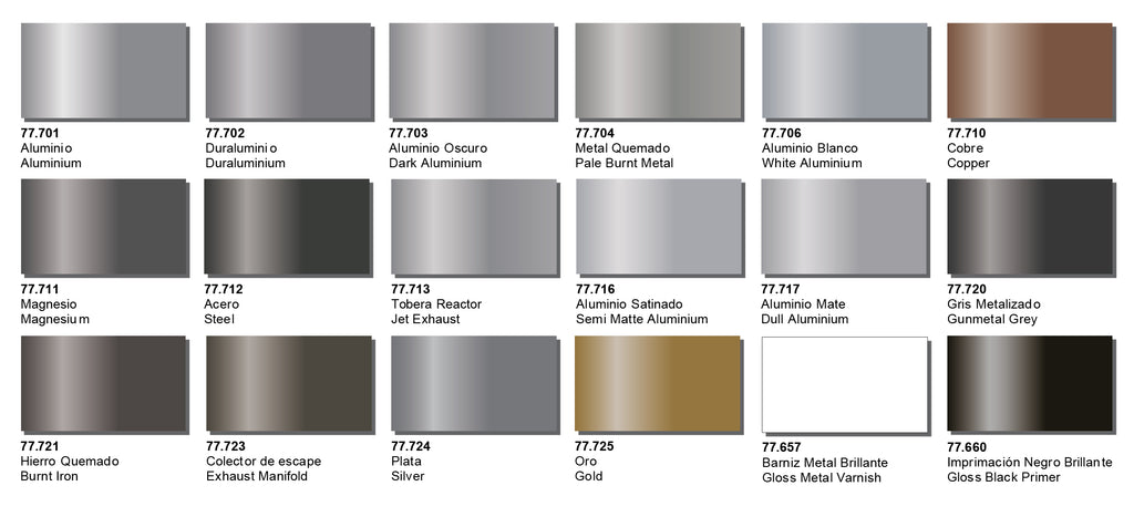 Metal Color: Semi Matte Aluminium (32ml)