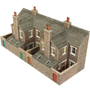 Metcalfe PO277 OO/HO Terraced House Backs Stone Card Kit | Metro Hobbies