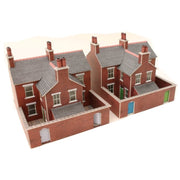 Metcalfe PN103 N Terrace Houses Red Brick Card Kit | Metro Hobbies