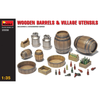 MiniArt 35550 1/35 Wooden Barrels And Village Utensils