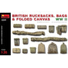 MiniArt 35599 1/35 British Rucksacks Bags and Folded Canvas WWII