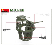 MiniArt 35206 1/35 M3 Lee Early Prodction Interior Kit