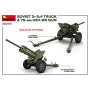 MiniArt 1/35 Soviet 2 t 6x4 Truck with 76 mm USV-BR Gun