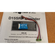 NCE DCC 0105 D15SR 8 Pin/9 Pin Decoder | Metro Hobbies