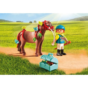 Playmobil 6971 Groomer with Butterfly Pony*