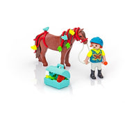 Playmobil 6971 Groomer with Butterfly Pony*