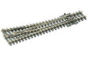 Peco SLE395 N Code 80 Right Hand Medium Radius Turnout Electrofrog | Metro Hobbies