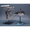 Pegasus 9501 1/18 Great White Shark Cage and Diver