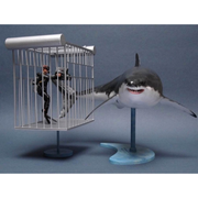 Pegasus 9501 1/18 Great White Shark Cage and Diver