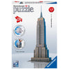 Ravensburger 12553-1 Empire State Building 3D 216pc Jigsaw Puzzle