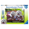 Ravensburger 10538-0 Travelling Puppies 100pc Jigsaw Puzzle