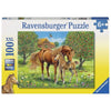 Ravensburger 10577-9 Horses in the Field 100pc Jigsaw Puzzle