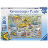 Ravensburger 10558-8 Vehicles in the City 100pc Jigsaw Puzzle