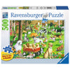 Ravensburger 14870-7 At the Dog Park Large Format 500pc Jigsaw Puzzle