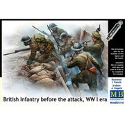 Master Box 35114 1/35 British Infantry Before the Attack WWI Era
