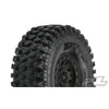Proline 10128-10 Hyrax 1.9in Tyres Mounted on Impulse Black Plastic Internal Bead-Loc Wheels F/R 2pcs