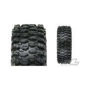 Proline 10128-10 Hyrax 1.9in Tyres Mounted on Impulse Black Plastic Internal Bead-Loc Wheels F/R 2pcs