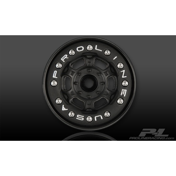 Proline Pro Rear Hubs Proline 2713-15 Titus 2.2 In Black/Black Bead LOC Front or Rear Wheels ...