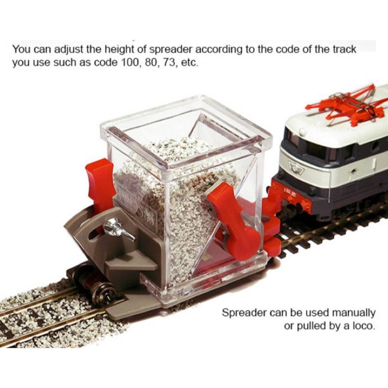 Proses BSHO02 HO/OO Advanced Ballast Spreader Car Metro Hobbies