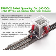 Proses BS-HO-02 HO/OO Advanced Ballast Spreader Car