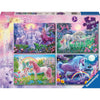 Ravensburger RB05654-5 Generic Girls Bumber Pack 4 x 100pc Jigsaw Puzzle