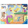 Ravensburger 05674-3 Puzzle and Play Cavemen 2 x 24pc Jigsaw Puzzle