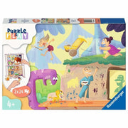 Ravensburger 05674-3 Puzzle and Play Cavemen 2 x 24pc Jigsaw Puzzle