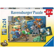 Ravensburger RB05719-1 Fairytales 2 x 24pc Jigsaw Puzzle