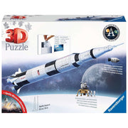 Ravensburger RB11545-7 Apollo Saturn V Rocket 440pc 3D Jigsaw Puzzle