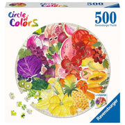 Ravensburger 17169-9 Circle of Colours Fruits and Vegetables 500pc Jigsaw Puzzle 4005556171699