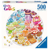 Ravensburger 17171-2 Circle of Colours Desserts and Pastries 500pc Jigsaw Puzzle 4005556171712