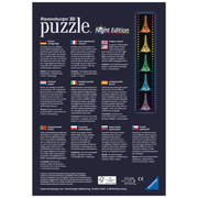Ravensburger 12579-1 Eiffel Tower at Night 3D 216pc Jigsaw Puzzle