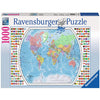 Ravensburger 19633-3 Political World Map 1000pc Jigsaw Puzzle