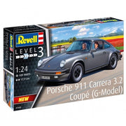 Revell 07688 1/24 Porsche 911 Carrera 3.2 Coupe Plastic Model Kit