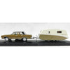 Road Ragers 1/87 1969 VG Valiant Regal and Highway Cruiser Caravan Set | Metro Hobbies