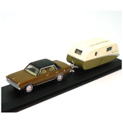 Road Ragers 1/87 1969 VG Valiant Regal and Highway Cruiser Caravan Set | Metro Hobbies