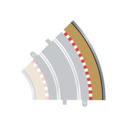 Scalextric C8228 Border and Barriers 45 Degrees Outer for SCA-C8206 | Metro Hobbies