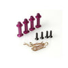 Schumacher U3702 Alloy Posts Saddle LiPo - Cougar SV pk4