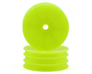 Schumacher U3765 Wheel Med Front Fluro Yellow - 2WD 2pcs