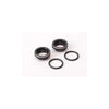 Schumacher U4301 Threaded Shock Collar (Black) - Mi5 - 1pr